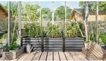 Vitavia Hochbeet "linus In & Out 401 S", Granit / Schwarz, S
