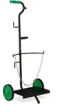 Relaxdays - Gas Transportwagen, Transportkarre F&uuml;r 5 & 11 Kg Gasflaschen, Propan,