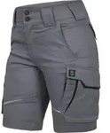 Leibw&auml;chter Shorts Flex-line Flxdk Damen Gr. 38 Grau