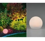 Trio Lighting - Solar Au&szlig;enleuchte Melo Kugelleuchte Garten - Dekokugel &Oslash; 20 Cm