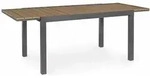 Ausziehbarer Tisch 'elias' Aus Lackiertem Aluminium Und Polywood F&uuml;r Garten Und