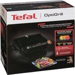 Gc7058 Optigrill, Schwarz - Tefal