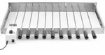 Edelstahl Grillaufsatz 11 Spie&szlig;e 70 X 26-40 Cm, Motor Links - Bbq-toro