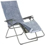 Lafuma Mobilier - Lafuma Badetuch Handtuch 180 X 60 Cm Iroise Blau 100 % Baumwolle