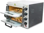 Professioneller Doppel Pizzaofen Pizzabackofen Pizzamaker Elektrisch 3000w Mit