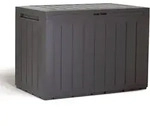 190 Liter Prosperplast Boardebox De Kunststoff In Dunkel Ocker Farbe 78 X 43,3 X 55