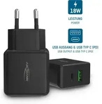 Ansmann Homecharger Hc218pd Usb Ladeger&auml;t 18 W 1x Usb-a, 1x Usb-c&reg; Usb Pd Schwarz