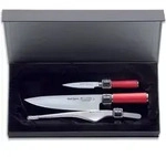 F.dick - Dick Messerset Red Spirit K&uuml;chenmesser Gem&uuml;semesser B&uuml;ffet-pinzette