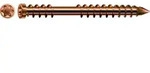 Spax - Terrassenschraube, 5 X 60 Mm, 100 St&uuml;ck, Fixiergewinde, Zylinderkopf, T-star