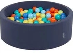 Kiddymoon Rundes Schaumstoff-trockenbecken Mit B&auml;llen, 7 Cm Durchmesser, 90 X 30 Cm,