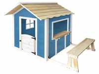 Home Deluxe - Spielhaus - der GROßE palast blau - 166 x 138 x 132 cm - mit...