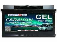 Electronicx Caravan EXTREME Edition GEL Batterie 100 AH 12V Wohnmobil Boot...