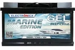 Electronicx Marine Edition Gel Batterie 100 Ah 12v Boot Schiff Versorgungsbatterie