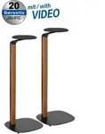 Mywall Hs 20 Stand De Speaker Stand Floor Plastic, Steel Black, Wood