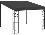 Wand-pavillon 3x3x2,5 M Anthrazit - Vidaxl