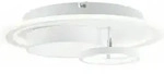 Brilliant - Lampe, Sigune Led Deckenleuchte 40x40cm Wei&szlig;/schwarz, 1x Led Integriert,