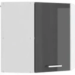 Vicco - Eckh&auml;ngeschrank R-line, Anthrazit Hochglanz, 57 Cm