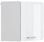 Eckh&auml;ngeschrank R-line, Wei&szlig; Hochglanz, 57 Cm, Vicco