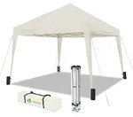 Vounot&reg; Pavillon 3x3m Mit 4 Sands&auml;cken, Pop Up Faltpavillon, Faltbar...