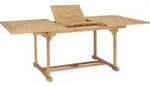 Vidaxl - Garten-ausziehtisch 150-200x100x75 Cm Massivholz Teak