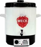 Weck - Einkochautomat Wat 14a F&uuml;r Gl&auml;ser, Gl&uuml;hweintopf, 29 Liter, Emailliert