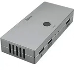 Hama Connect2switch Kvm-umschalter, Inkl. Kabel, 4 Anschl&uuml;sse