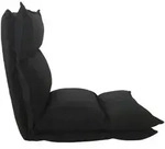 Mobili Rebecca - Rebecca Mobili Strandstuhl Outdoor Bodenstuhl Schwarz Polyester