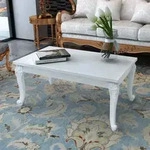 Couchtisch 100x60x42 Cm Hochglanz-wei&szlig; - Vidaxl