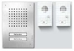 Siedle Audio-set Classic Clab 850-2 Edelstahl/wei&szlig; Set