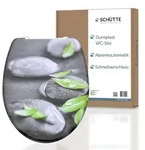 Sch&uuml;tte - Duroplast Wc-sitz Stone, Mit Absenkautomatik Und Schnellverschluss