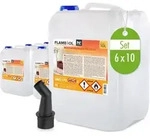 H&ouml;fer Chemie Gmbh - 6x 10 L Flambiol&reg; Bioethanol 96,6% Premium F&uuml;r Ethanolkamin