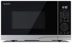 Sharp Kombi-mikrowelle Yc-pc254ae-s 25 L 900 W Grill Hei&szlig;luft 14 Programme