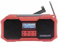 Albrecht - dr 112 Outdoorradio dab+, ukw Notfallradio, usb, Bluetooth®
