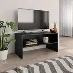 Tv-schrank Schwarz 80x40x40 Cm Holzwerkstoff Vidaxl