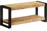 Vidaxl Tv-schrank 90x30x40 Cm Massivholz Mango