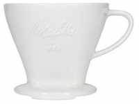 Melitta Kaffeetropfer aus Porzellan 1x4 – Weiß