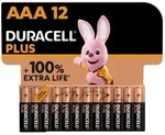 Duracell - Plus Aaa Batterien (12er-pack) - Alkaline 1,5 V - Bis Zu 100 % Extra Lange