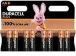 Duracell - Plus-aa K8 Mignon (aa)-batterie Alkali-mangan 1.5 V 8 St.
