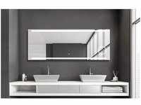 King Badspiegel mit Beleuchtung – led Badezimmerspiegel 160x60 cm – Wandspiegel