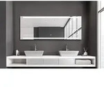King Badspiegel Mit Beleuchtung &ndash; Led Badezimmerspiegel 160x60 Cm &ndash; Wandspiegel