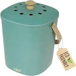 Nachhaltiger Biom&uuml;lleimer K&uuml;che, Geruchsdichter Komposteimer Mit Deckel, 3 Liter,