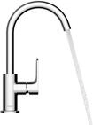 Hansgrohe - Rebris S - Waschtischarmatur Mit Ablauf Und Schwenkauslauf, Chrom