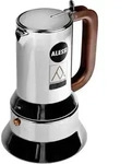 Alessi 9090/3 - Italienische Kaffeemaschine Of Edelstahl 18/10 Gl&auml;nzend Mit