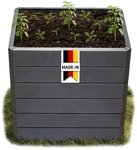 Garantia - Ergo Quadro M 75 Hochbeet Stone, Inkl. Flora Wassersparsystem