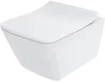 Toto - Sp Wc-sitz, Eckiges Design, Abnehmbar, Mit Absenkautomatik,