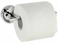 Wenko - Toilettenpapierhalter Silver Power-Loc Arcole