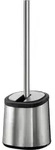 Wc-garnitur Kerr Matt Edelstahl, Edelstahl, Silber Matt, Stahl Matt - Silber Matt -