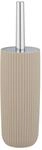 Wc-garnitur Agropoli Beige, Wc-b&uuml;rstenhalter, Beige, Kunststoff Beige - Beige -