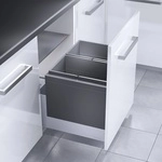 Hailo - Abfallsammler Triple Xl 600 Mm 28 L/28 L Auszug 3631681
