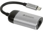 Usb-c&reg; Adapter [1x Usb-c&reg; Stecker - 1x Rj45-buchse] 49146 0.10 M - Verbatim